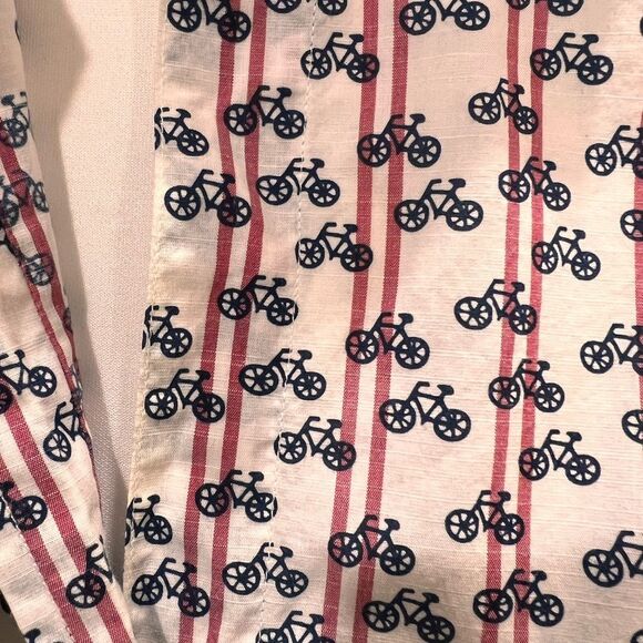 Grayson The Hero Cotton Button Down Shirt Bundle Striped & Bicycle Print Sz 3 M - Picture 10 of 16